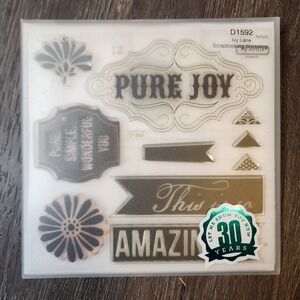 Close to My Heart D1592 Ivy Lane Scrapbooking‎ Workshop Acrylix Stamps